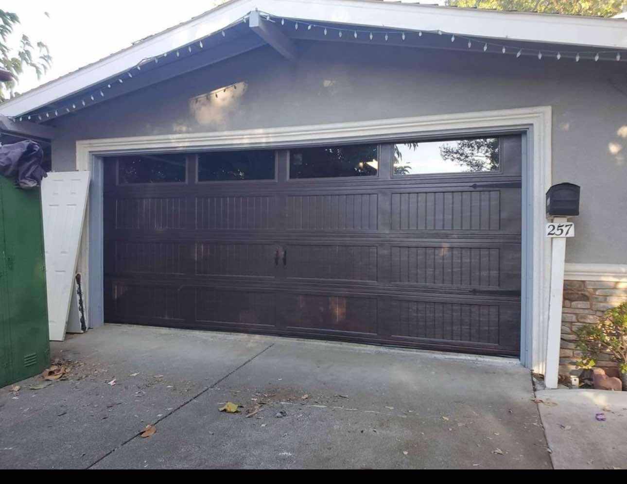 Garage door installation 14