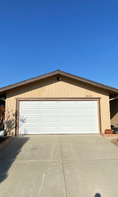 Completed garage door project 1