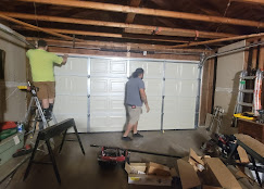 Garage door repair job 4