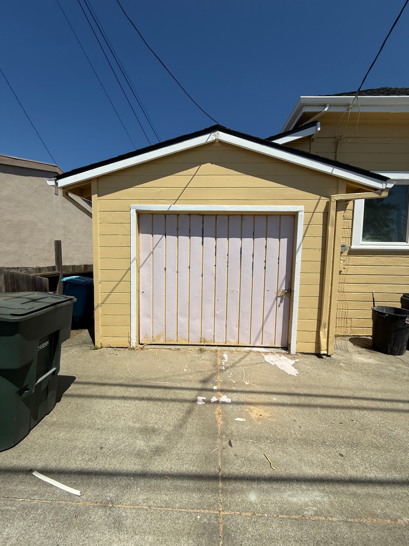 Tilt Door Conversions job 3 — before